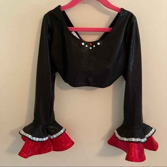 Hollywood Babe 2pc Dance Costume Size 10/12 - Picture 2 of 10